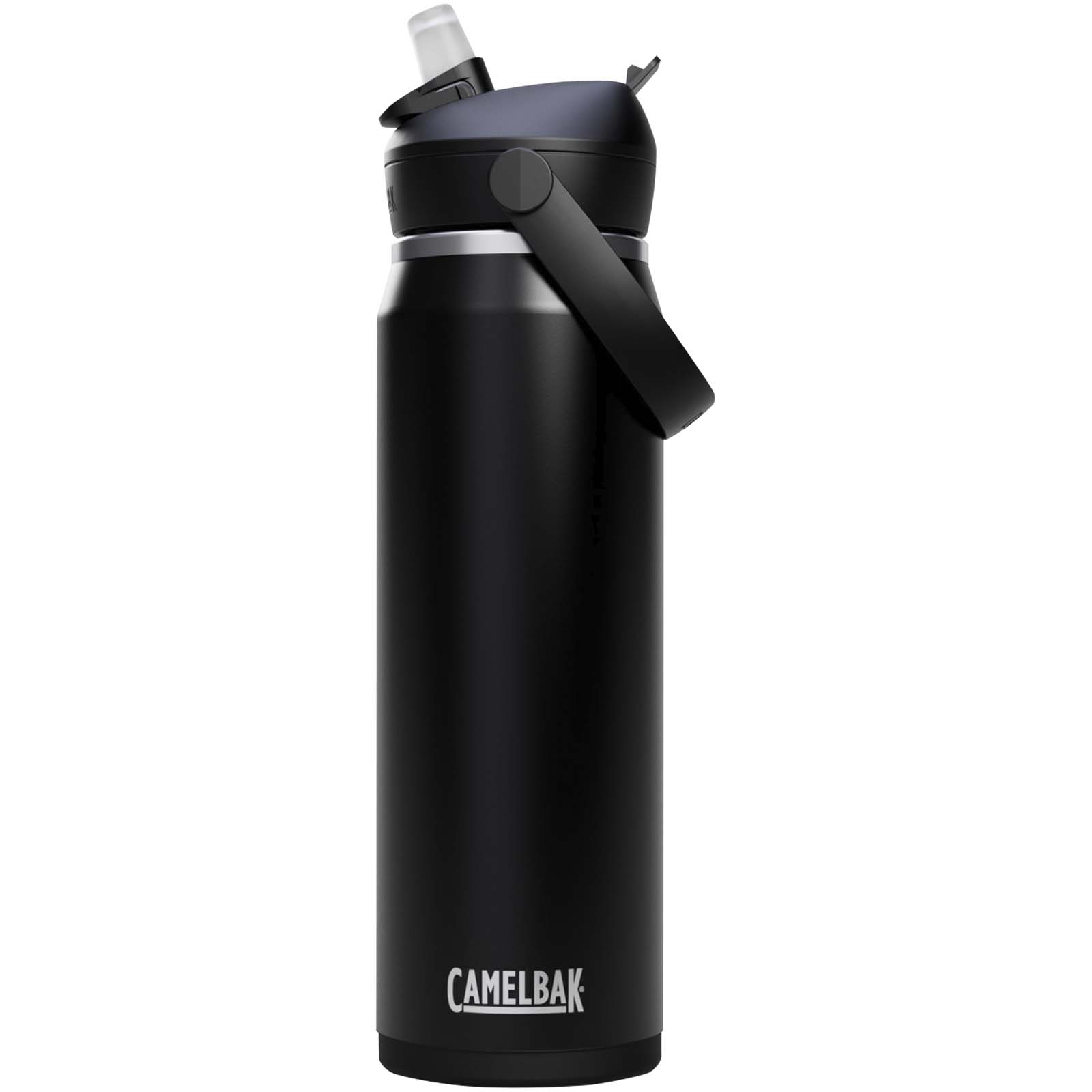 Camelbak® Thrive Flip VSS 740 ml Edelstahl Trinkflasche mit Flip Strohhalm schwarz