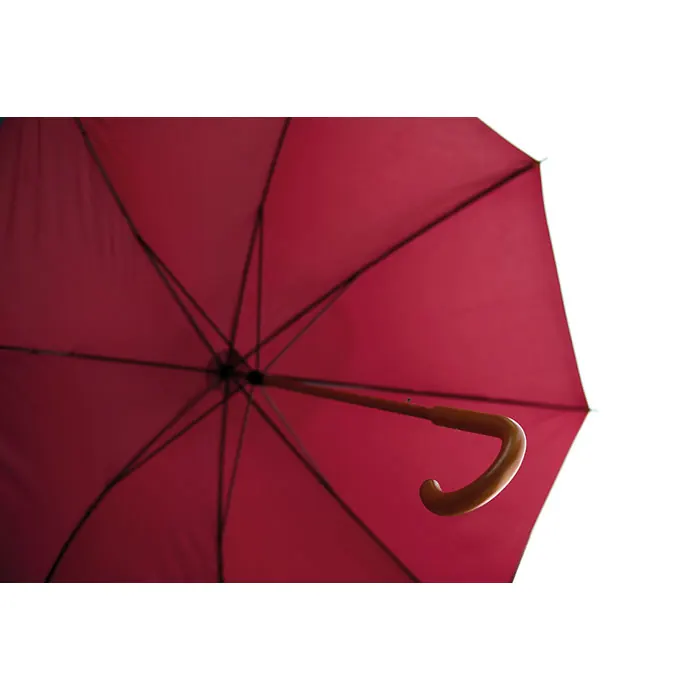Regenschirm mit Holzgriff