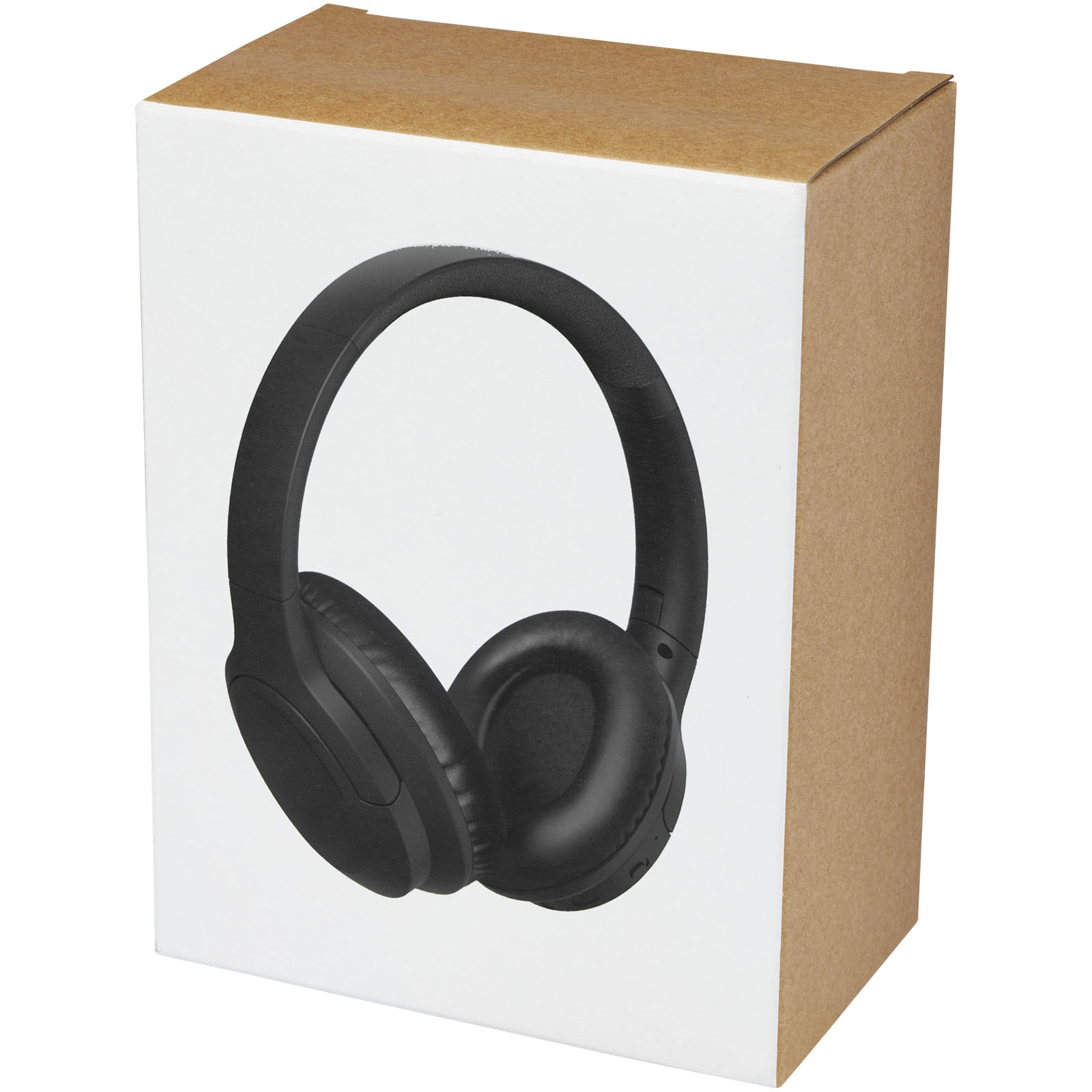 Loop Bluetooth®-Kopfhörer aus recyceltem Kunststoff schwarz