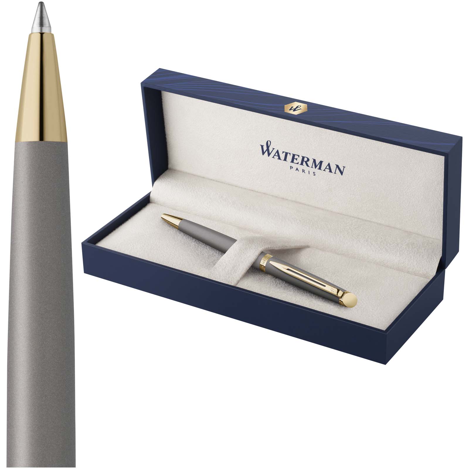Waterman Hemisphere Kugelschreiber M grau