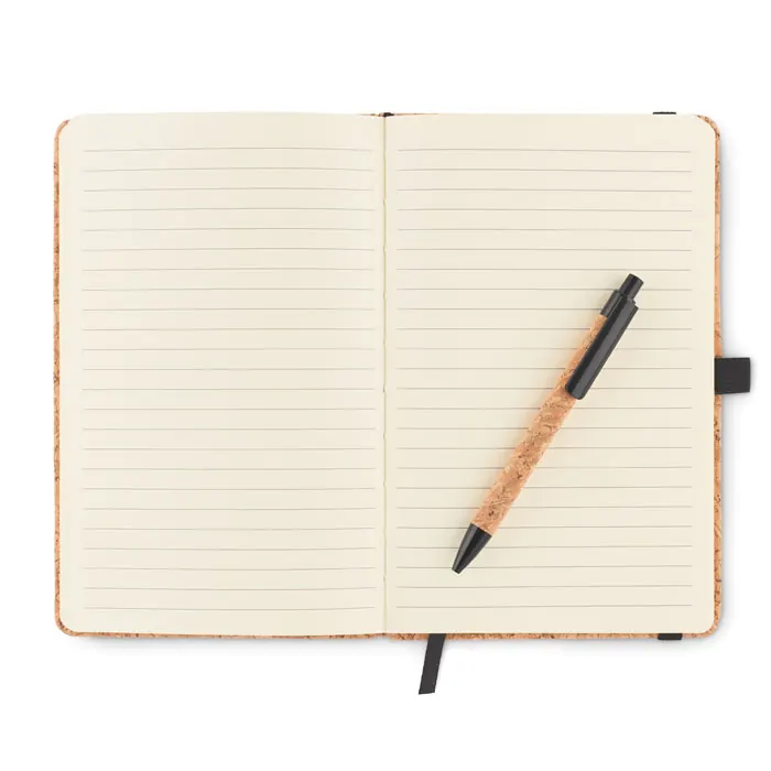 DIN A5 Notizbuch Kork