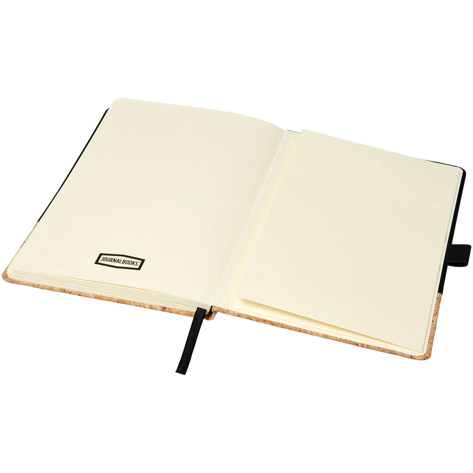 Evora A5 Notizbuch Thermo PU mit Kork schwarz