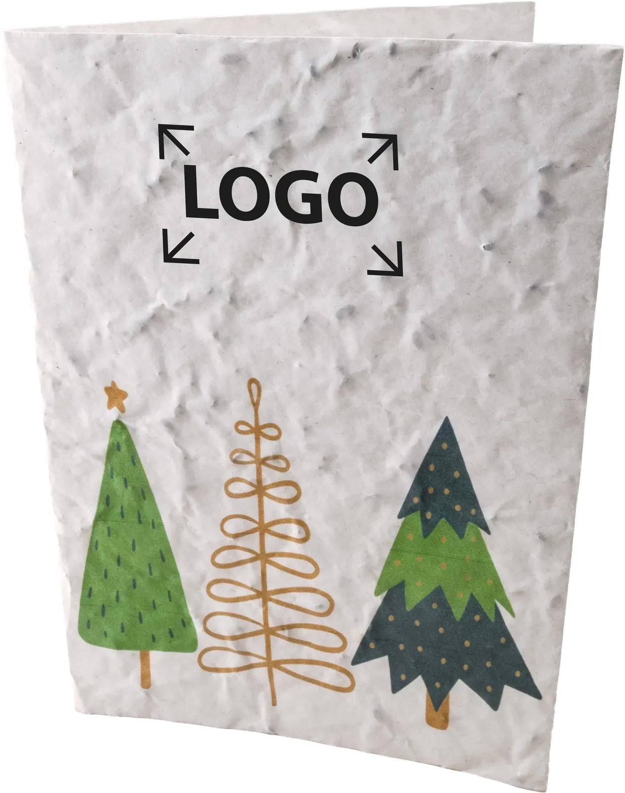 Samenpapier Weihnachtsgruß