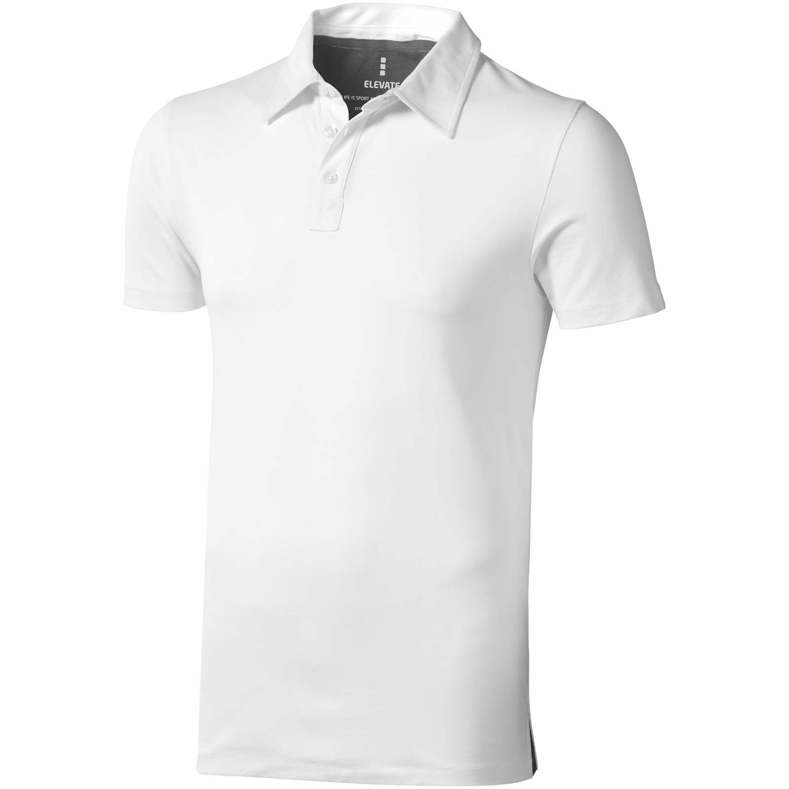 Markham 200 g/m² Stretch Poloshirt für Herren weiss
