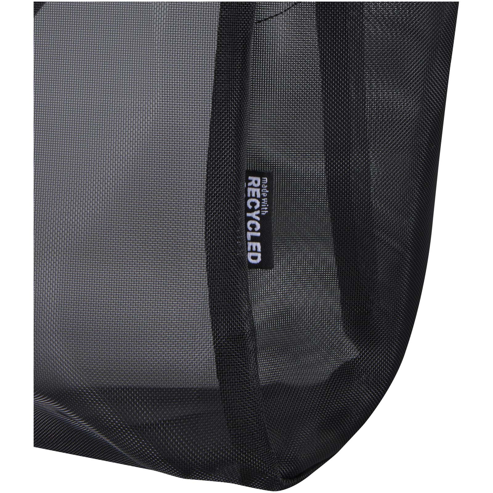 Mesh 23 L Tragetasche aus Recyclingmaterial schwarz