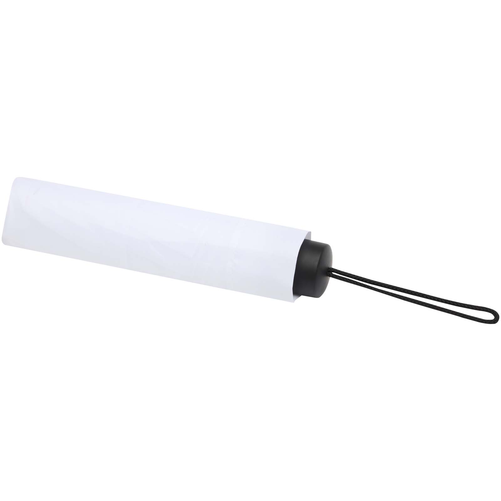 Aaron 23'' faltbarer manueller Regenschirm weiss