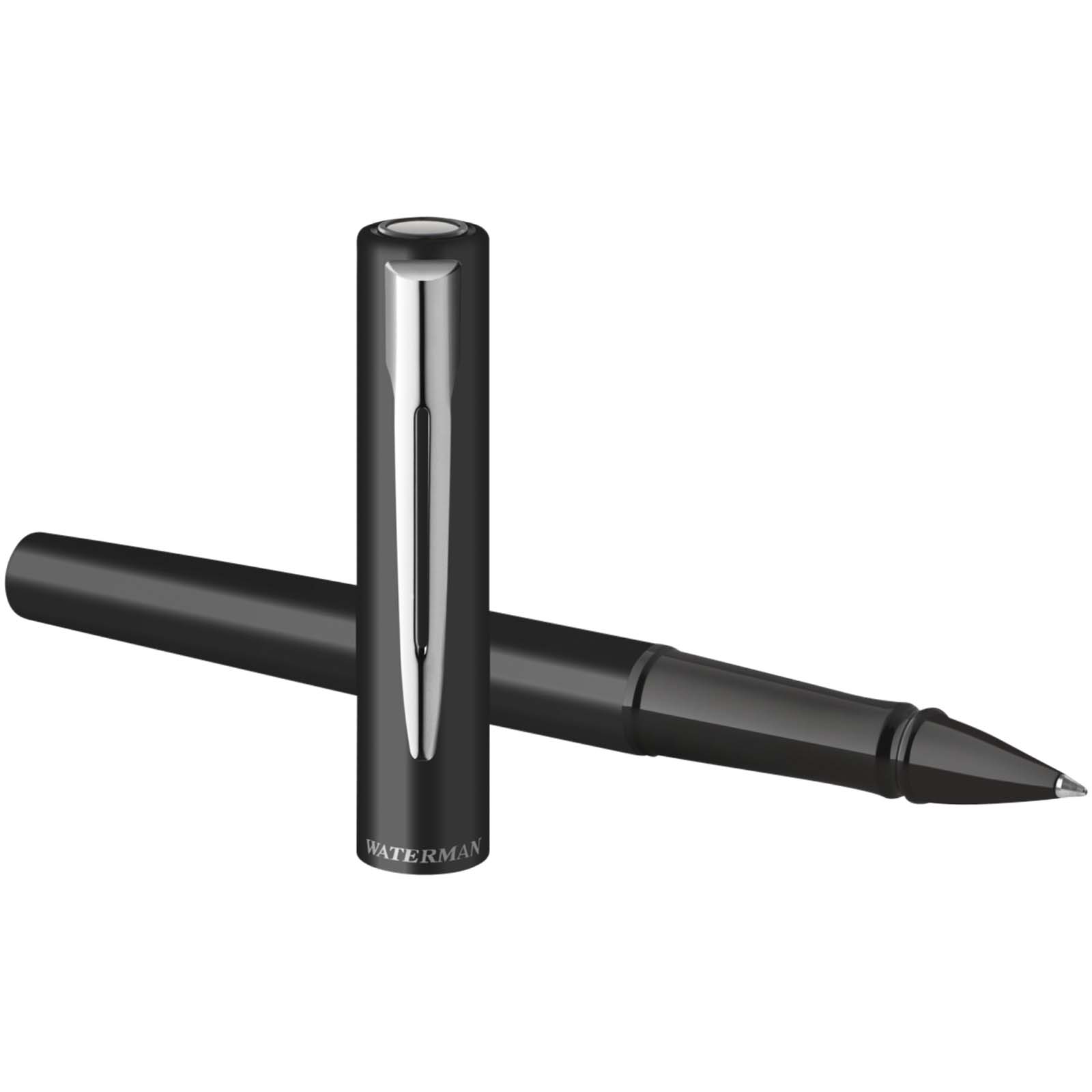 Waterman Allure Rollerball Stift 2,0 (schwarze Mine) schwarz