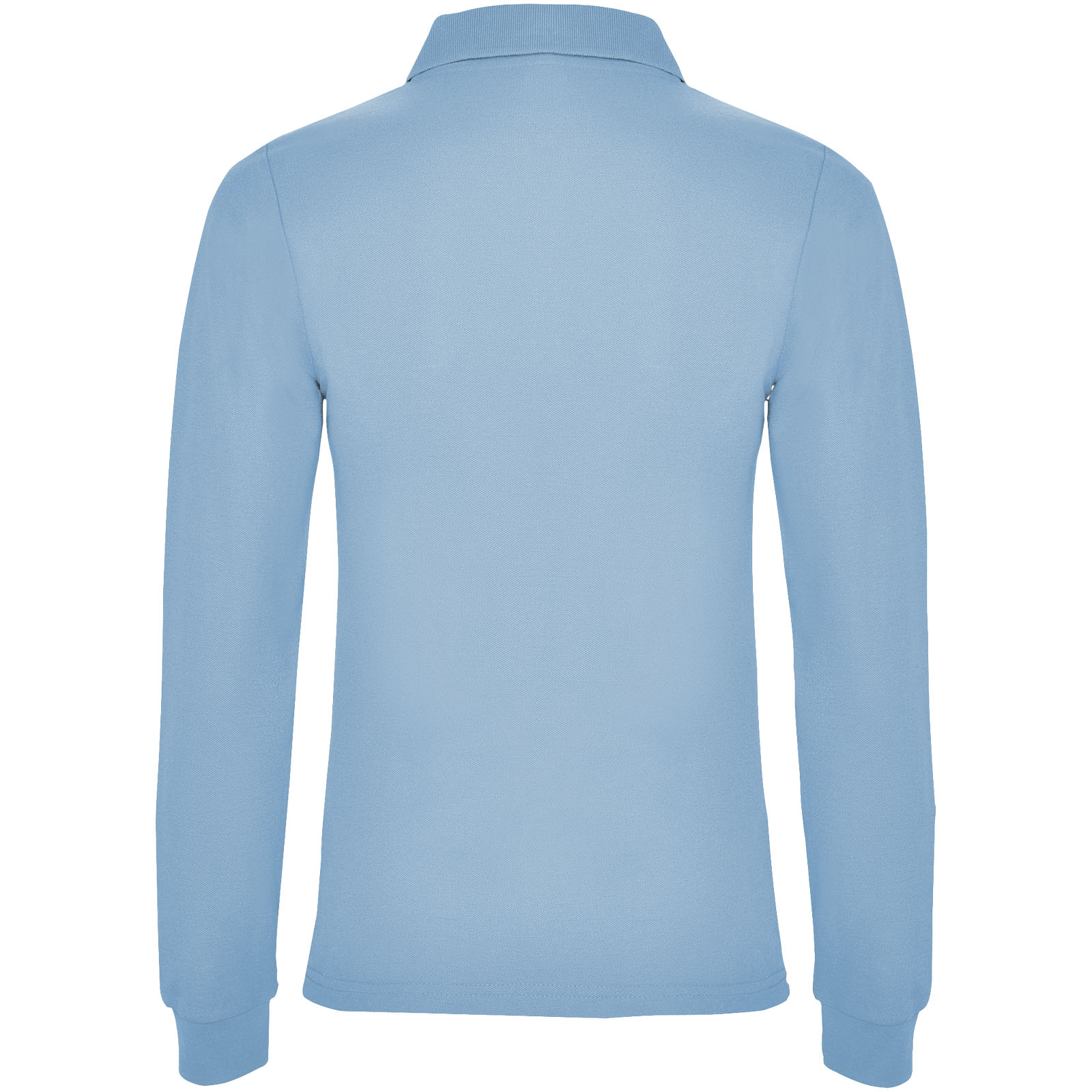 Estrella 220 g/m² Langarm Poloshirt für Damen himmelblau