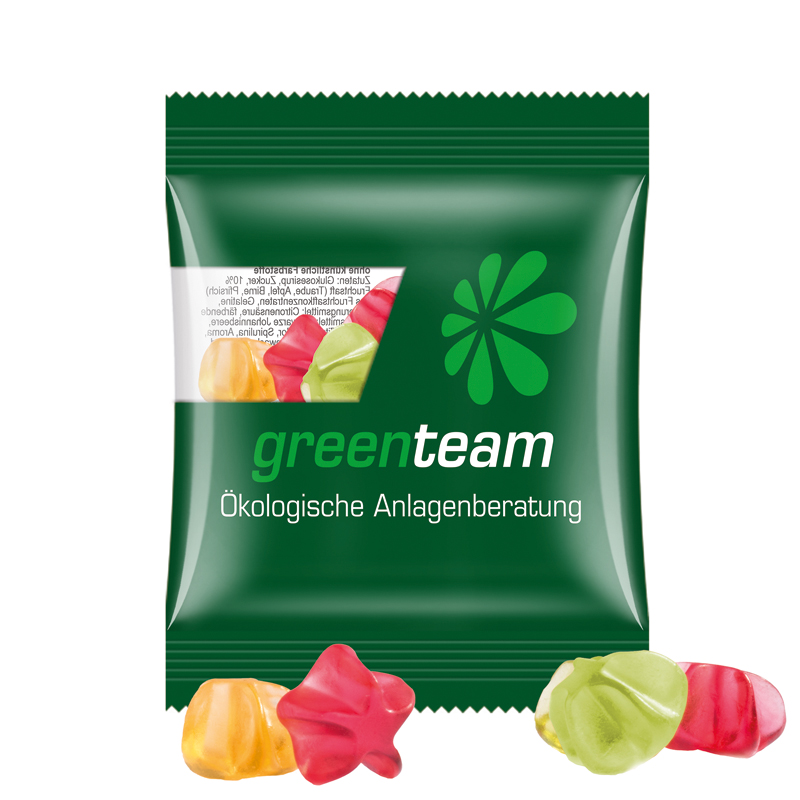 Minitüte 10 g, transparente kompostierbare Folie