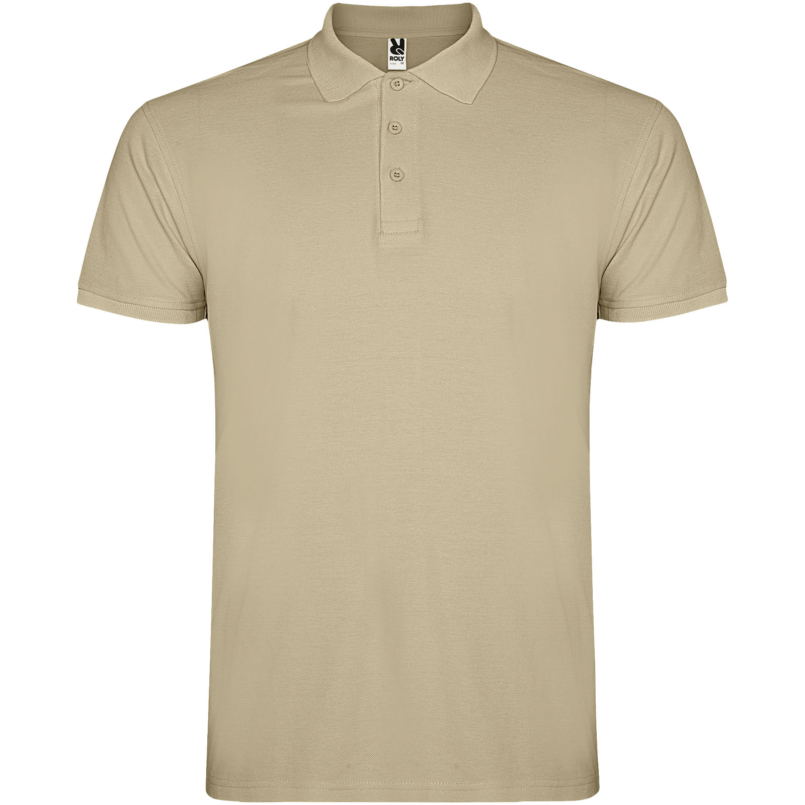 Star 200 g/m² Poloshirt für Herren sand meliert