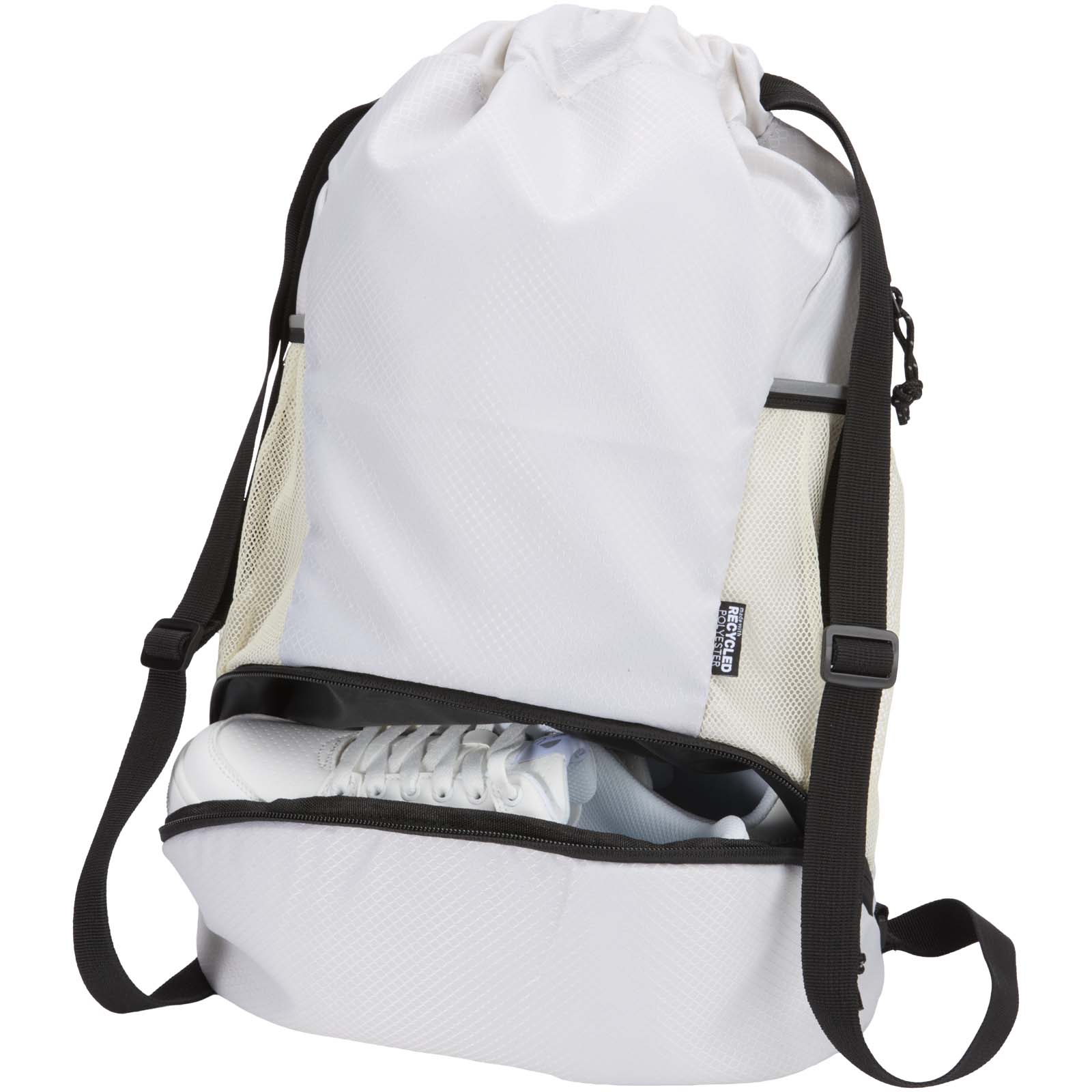 Varyon GRS-recycelter Sportbeutel mit Bodenfach 18 L sandstone