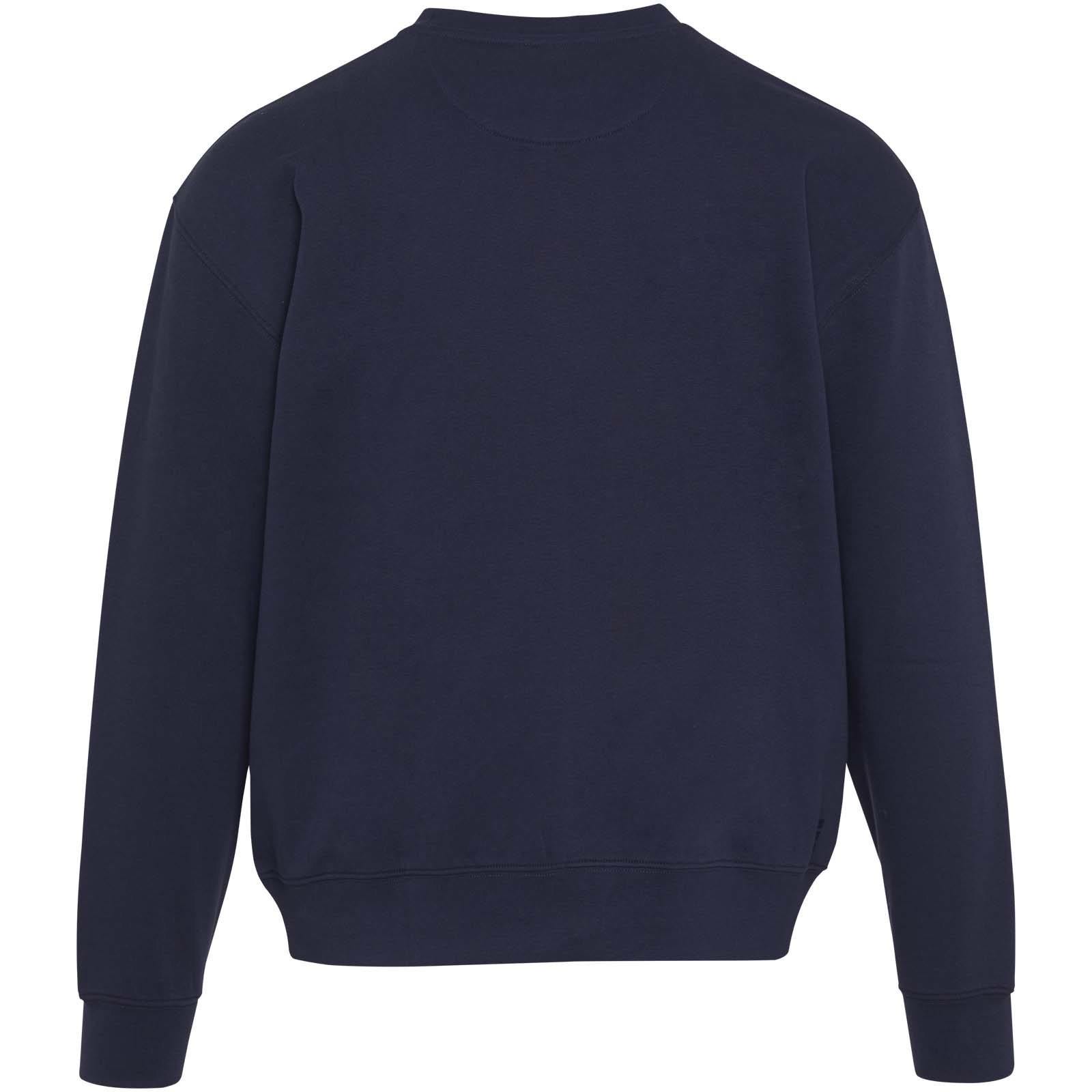 Boris Oversize Sweatshirt mit Rundhalsausschnitt aus recycelter 280 g/m2 Bio Baumwolle (OCS), unisex navy