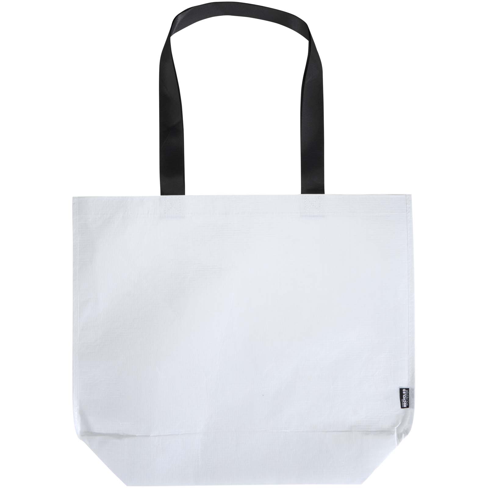 Duo GRS recycelte doppellaminierte Tragetasche Oversize 30L weiss