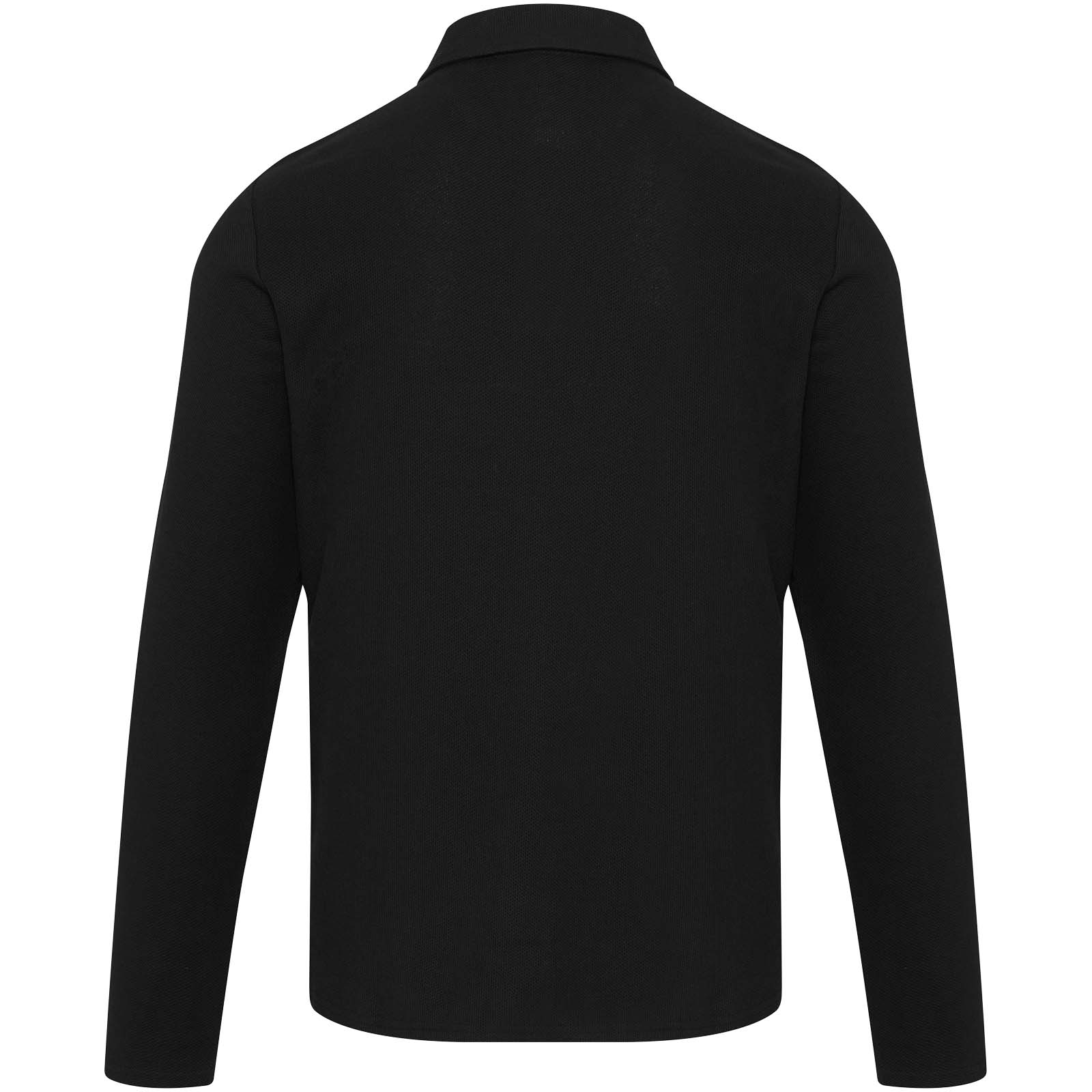 Apollo 245 g/m² Langarm Poloshirt Unisex schwarz